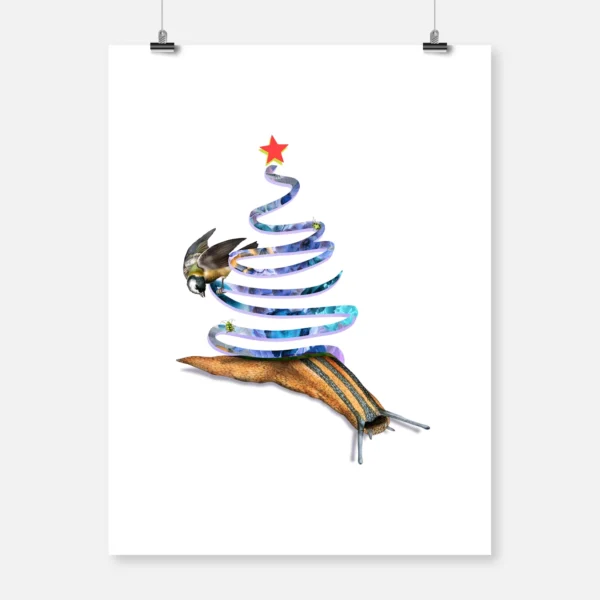 Christmas Snail